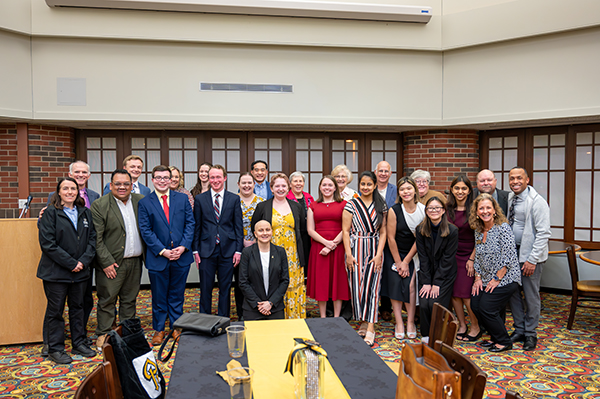 Men's and Women's Leadership Series participants at final series event.